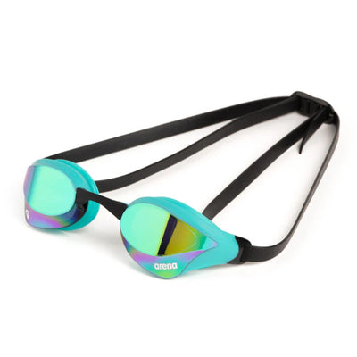 Arena Cobra Core Swipe Mirror EMERALD-PEACOCK