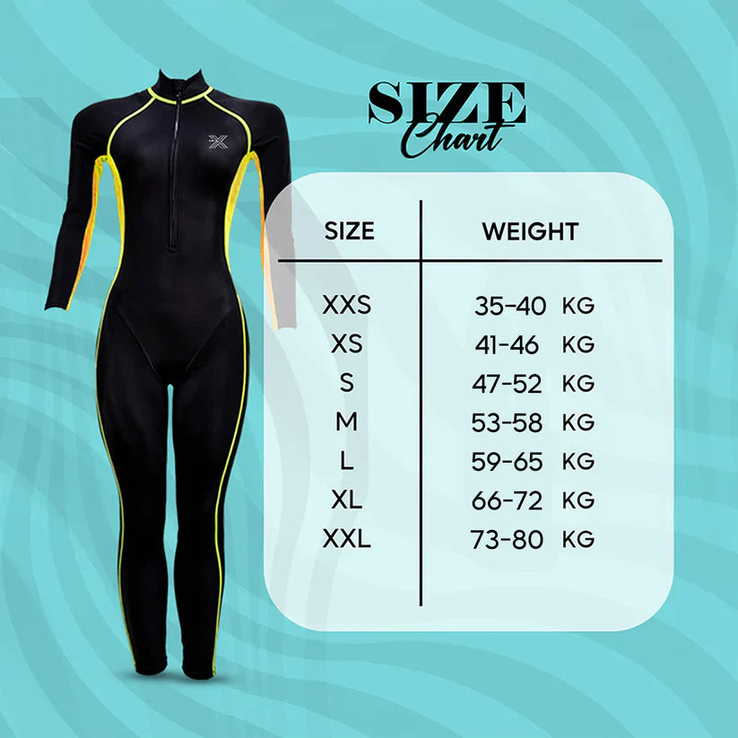 Xswim Full Swimsuit Yellow