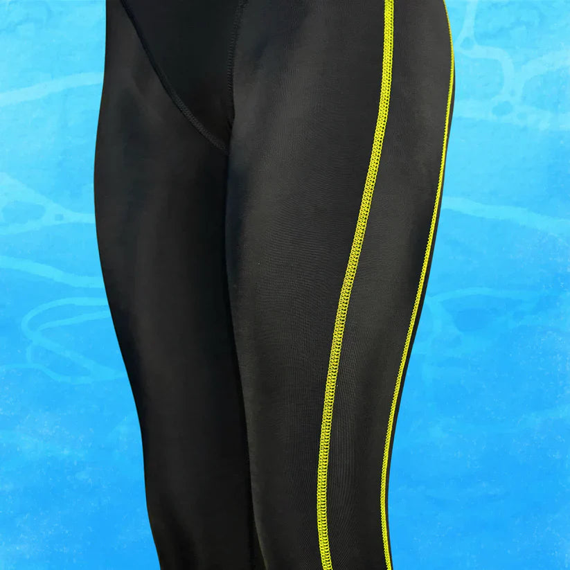 Xswim Full Swimsuit Yellow Green