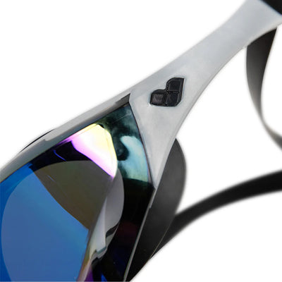 Arena Cobra Edge Swipe Mirror Goggles Blue Silver Black
