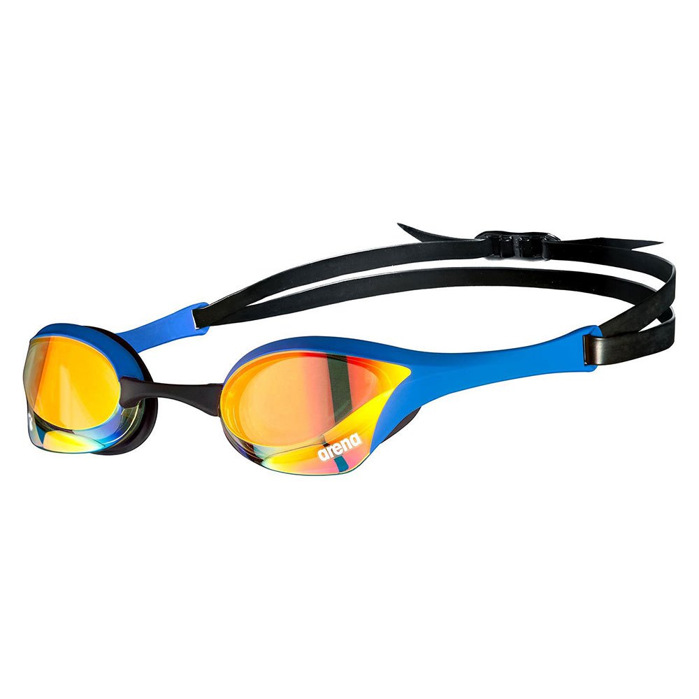 Arena Cobra Ultra Swipe Mirror Yellow Copper / Blue