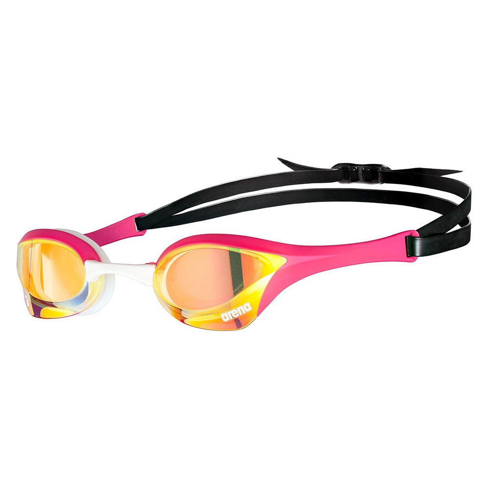 Arena Cobra Ultra Swipe Mirror Yellow Copper / Pink