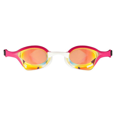 Arena Cobra Ultra Swipe Mirror Yellow Copper / Pink