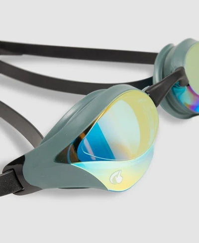 Arena Cobra Core Swipe Mirror Aqua Sage Black