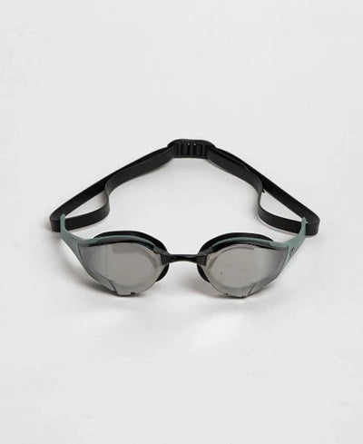 Arena Cobra Edge Swipe Mirror Goggles Silver Sage Black