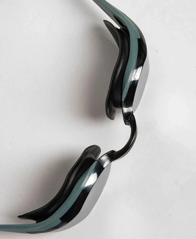 Arena Cobra Edge Swipe Mirror Goggles Silver Sage Black