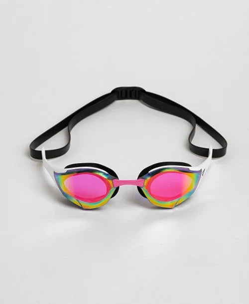 Arena Cobra Edge Swipe Mirror Goggles Violet White Black