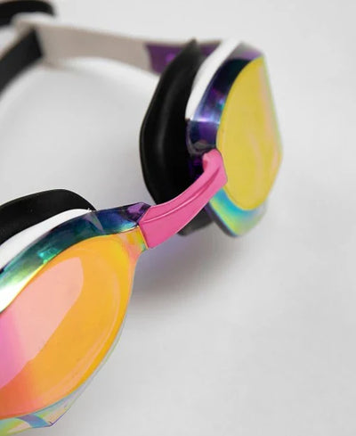 Arena Cobra Edge Swipe Mirror Goggles Violet White Black