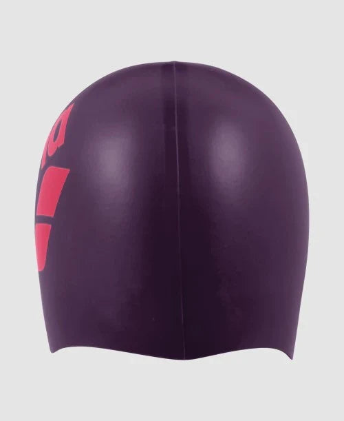 Arena swimcap Big Logo Cap PLUM-BRIGHT_CORAL