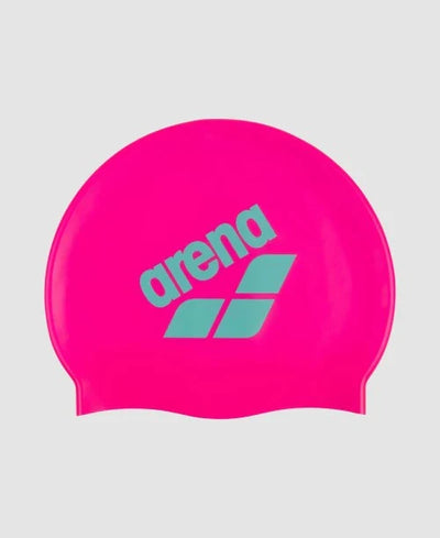 Arena swimcap Big Logo Cap SHOCKING_PINK-WATER