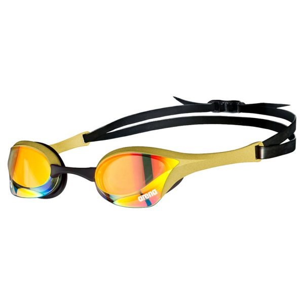Arena Cobra Ultra Swipe Mirror Yellow Copper Gold