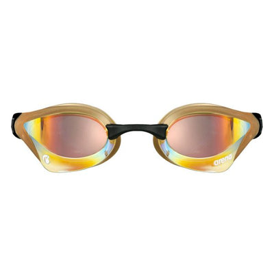 Arena Cobra Core Swipe Mirror Yellow Copper Gold