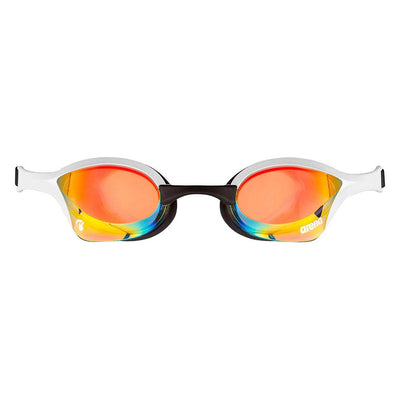 Arena Cobra Ultra Swipe Mirror Yellow Copper / White