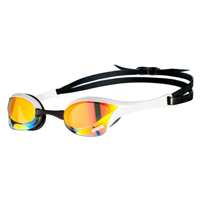 Arena Cobra Ultra Swipe Mirror Yellow Copper / White